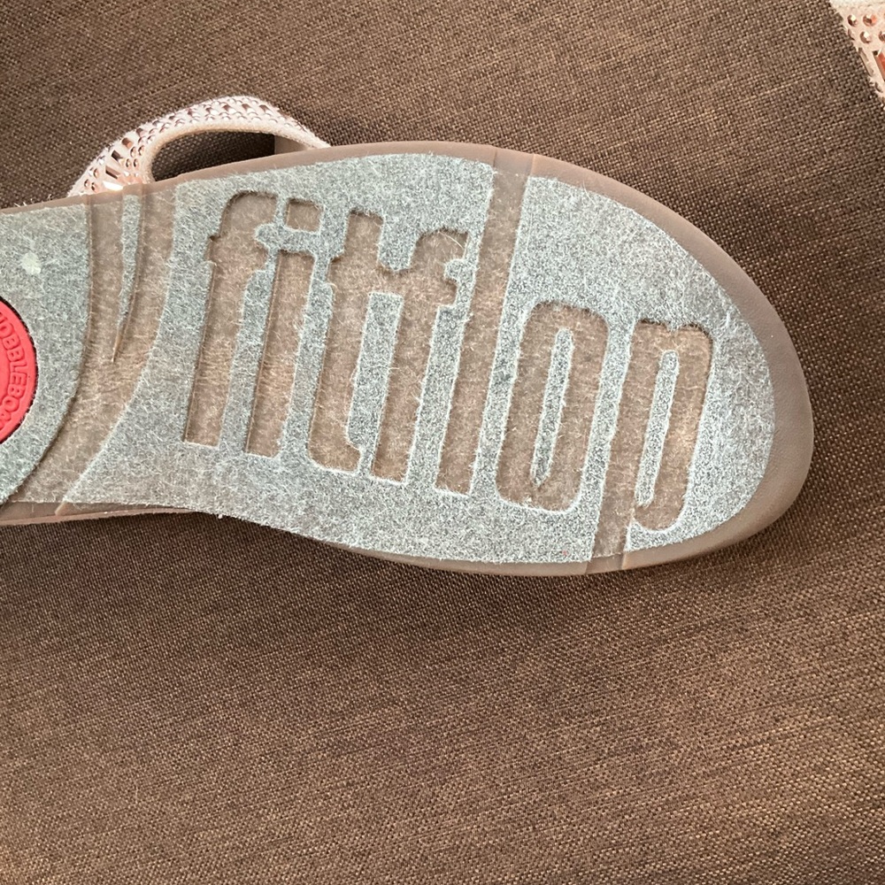 Fitflop Light Tan Sandals with Studded Strap - Picture 7 of 7
